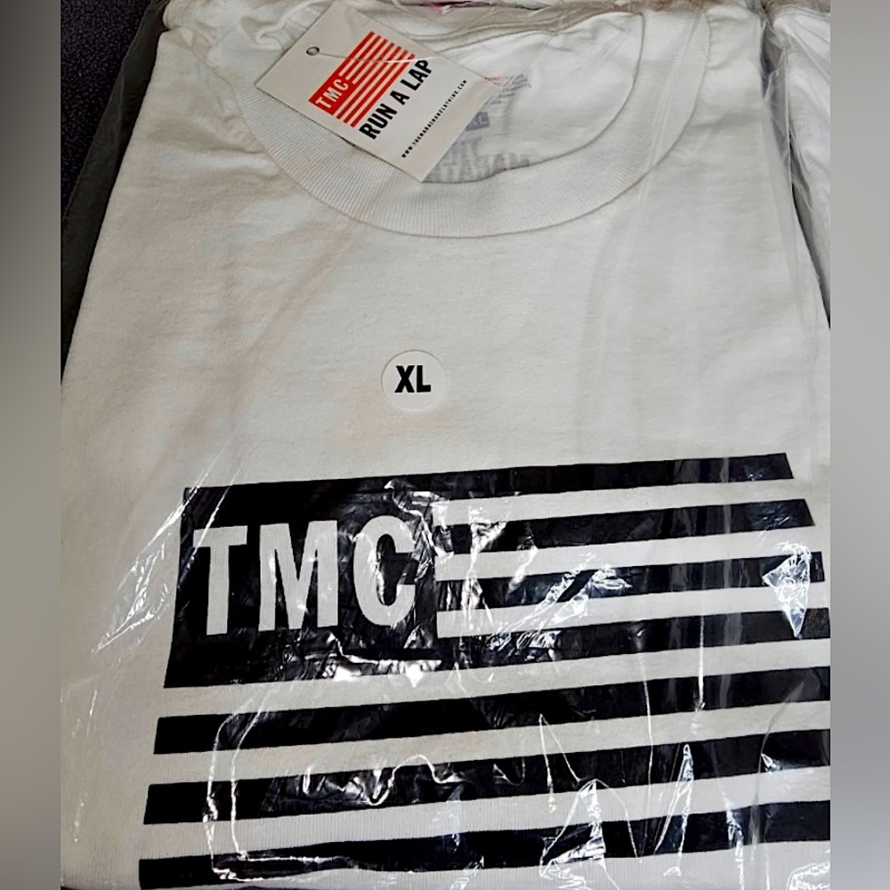 Marathon Clothing TMC Flag Tee - New Men | Color: WHITE/BLACK| Size: XL